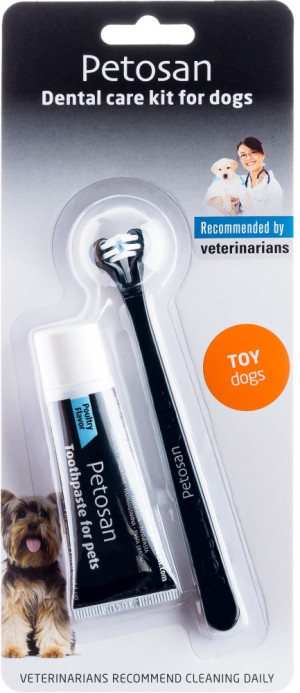 PETOSAN zestaw dentystyczny toy dog