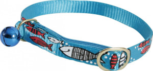 ZOLUX Obroża nylonowa dla kota Sardine 30 cm - turkusowy