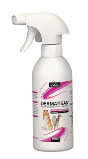 VET-AGRO DERMATISAN Płyn nawilżający-przeciwświądowy z alantoiną 250ml
