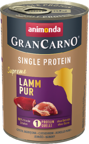 ANIMONDA GranCarno Single Protein Supreme Czysta Jagnięcina 400g 400g