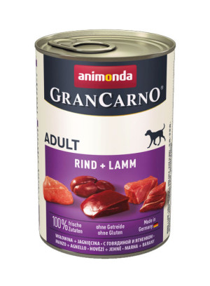 ANIMONDA GranCarno Adult wołowina i jagnięcina 400g 400g