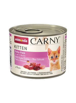 ANIMONDA Carny Kitten baby-pate 200g 12x 200g
