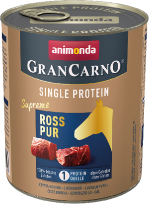 ANIMONDA GranCarno Single Protein Supreme Czysta Konina 800g 800g