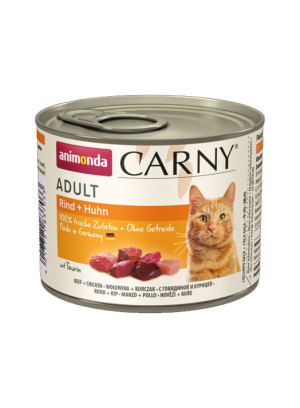 ANIMONDA Carny Adult - Wołowina i kurczak 200g 200g