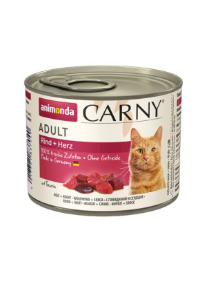 ANIMONDA Carny Adult - Wołowina z sercami 200g 200g