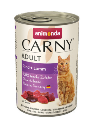 ANIMONDA Carny Adult - Wołowina z jagnięciną 400g 400g