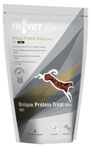 TROVET Dog UDT Unique Protein Treat Duck Mini 125g
