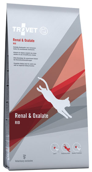 TROVET Cat RID Renal and Oxalate 2,5 kg