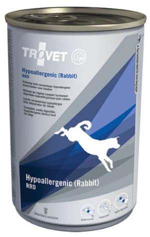 TROVET Dog RRD Hypoallergenic Rabbit (puszka) 400g