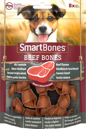 ZOLUX Przysmak Smart Bones Beef - Mini 8 szt.