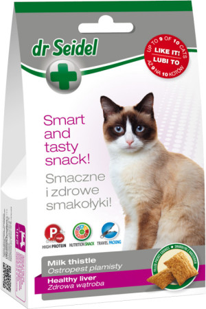 DR SEIDEL Smakołyki na zdrową wątrobę dla kotów 50g