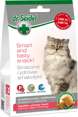 DR SEIDEL Smakołyki na zdrowy układ moczowy dla kotów 50g