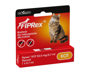 FIPREX krople - kot (1 pipeta x 0,7ml)