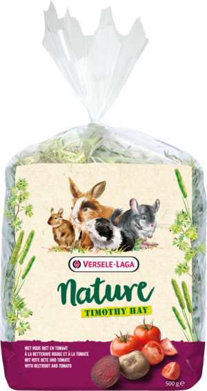 VERSELE-LAGA Timothy Hay Beetroot & Tomato 500g - siano tymotkowe z burakiem i pomidorem