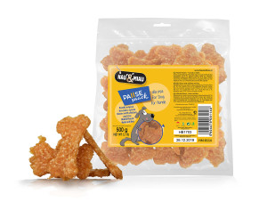 HAU MIAU kostki mięsne - kurczak z ryżem 500g