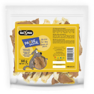 HAU MIAU Królicze ucho z kurczakiem 500g