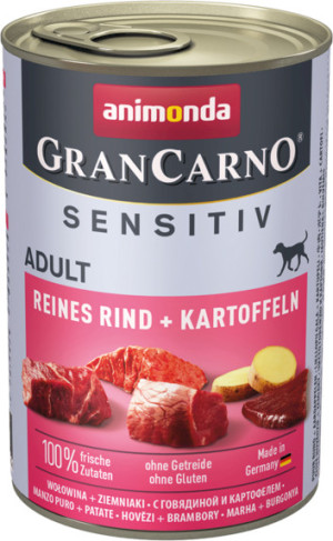 ANIMONDA GranCarno Sensitiv Wołowina i Ziemniaki 400g 400g