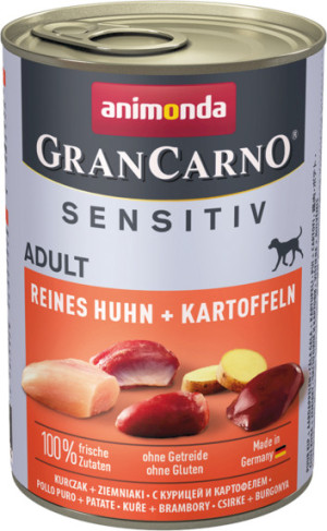 ANIMONDA GranCarno Sensitiv Kurczak i Ziemniaki 400g 400g