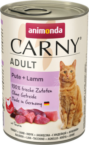 ANIMONDA Carny Adult - Indyk i jagnięcina 400g 400g