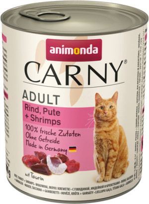 ANIMONDA Carny Adult - Wołowina indyk i krewetki 800g 800g