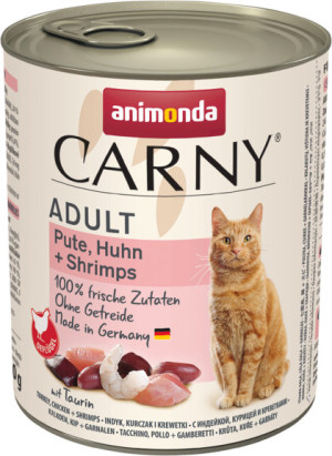ANIMONDA Carny Adult - Indyk kurczak krewetki 800g 6x 800g