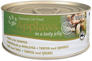 APPLAWS Cat Tuńczyk z wodorostami w galaretce 70g