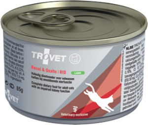 TROVET KOT RID Renal and Oxalate Lamb (puszka) 100g