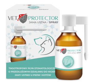 VET PROTECTOR Jama ustna - Spray 30ml