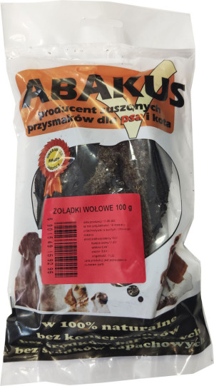 ABAKUS Żwacze wołowe (żołądki) 100g