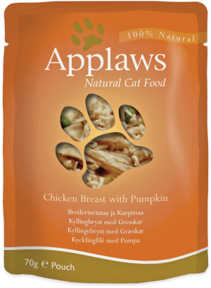 APPLAWS Cat Pierś z kurczaka z dynią (saszetka) 70g