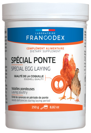 FRANCODEX Egg production preparat wspomagający kury nioski 400g
