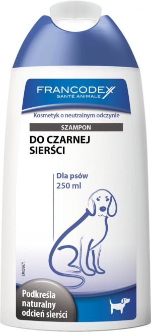 FRANCODEX Szampon do czarnej sierści 250 ml