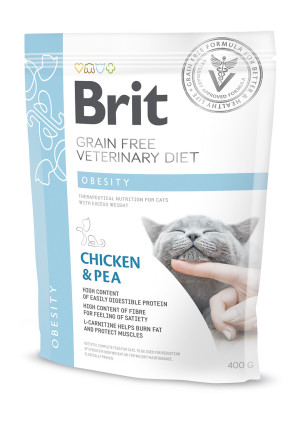 BRIT Grain Free Veterinary Diets Cat Obesity 400g