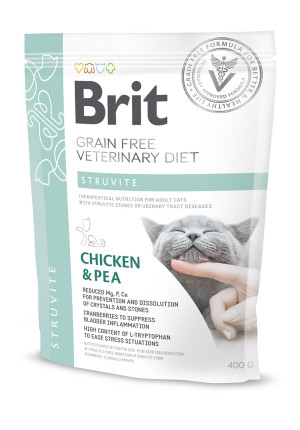 BRIT Grain Free Veterinary Diets Cat Struvite 400g