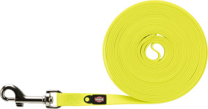 TRIXIE Smycz do tropienia Easy Life (M-L 5 m / 13 mm) - neonowy żółty M-L