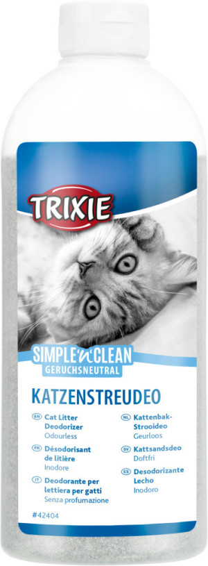 TRIXIE Dezodorant do kuwety Simple n Clean z aktywnym węglem 750g
