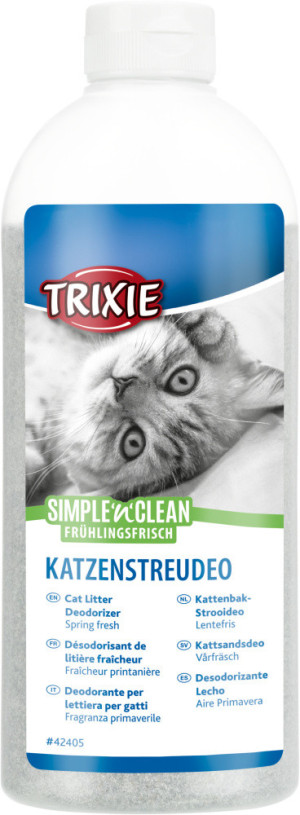 TRIXIE Dezodorant do kuwety Simple n Clean wiosenna świeżość 750g