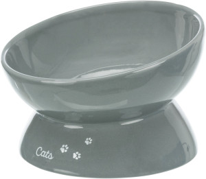 TRIXIE Miska ceramiczna XXL 0,35 l / śr 17 cm kol. szary