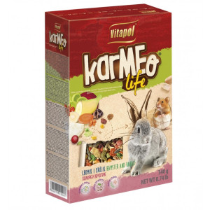 VITAPOL Karmeo Life Pokarm warzywno - owocowy dla chomika i królika 340g
