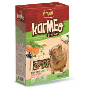 VITAPOL Karmeo Premium - Pokarm dla kawii domowej / świnki morskiej (kartonik) 1 kg