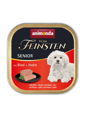 ANIMONDA Vom Feinsten Senior wołowina i kurczak 6x 150g