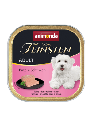ANIMONDA Vom Feinsten Light Lunch indyk z szynką 150g