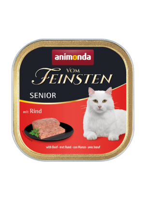 ANIMONDA Cat Vom Feinsten Senior - Wołowina 100g