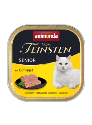 ANIMONDA Cat Vom Feinsten Senior - Drób 100g