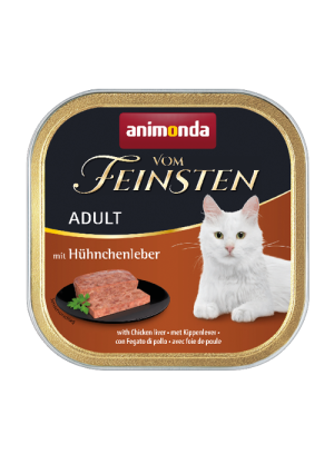 ANIMONDA Cat Vom Feinsten Adult - Wątróbka z kurczaka 100g