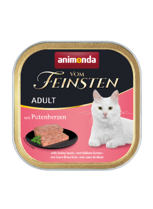 ANIMONDA Cat Vom Feinsten Adult - Serca indyka 100g