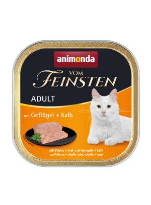ANIMONDA Cat Vom Feinsten Adult - Drób z cielęciną 150g