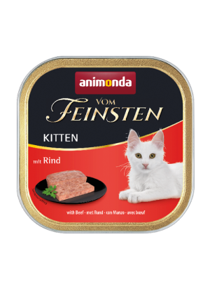 ANIMONDA Cat Vom Feinsten Kitten - Wołowina 6x 100g