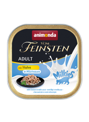 ANIMONDA Cat Vom Feinsten Adult Milkies - Kurczak i mleko 6x 100g