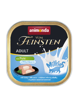 ANIMONDA Cat Vom Feinsten Adult Milkies - Indyk i mleko 100g